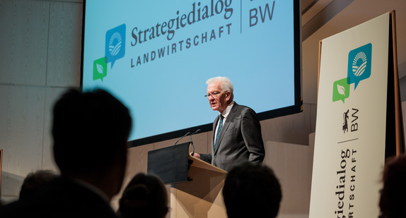 Begrüßung und Eröffnung durch Ministerpräsident Winfried Kretschmann