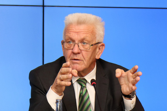 Ministerpräsident Winfried Kretschmann