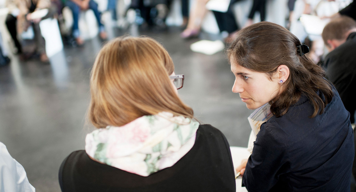 Diskussionen auf dem Kongress für Beteiligung (Bild: © Mario Wezel)