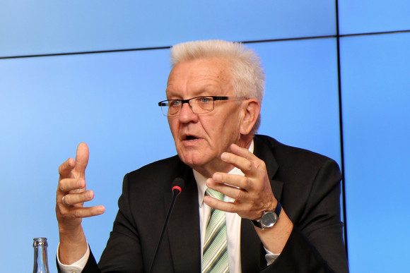 Ministerpräsident Winfried Kretschmann