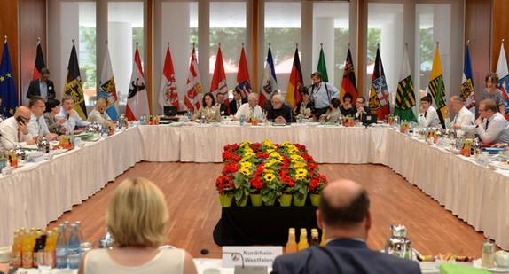 Ministerpräsidentenkonferenz am 12. Juni 2014 in der Landesvertretung Baden-Württemberg in Berlin
