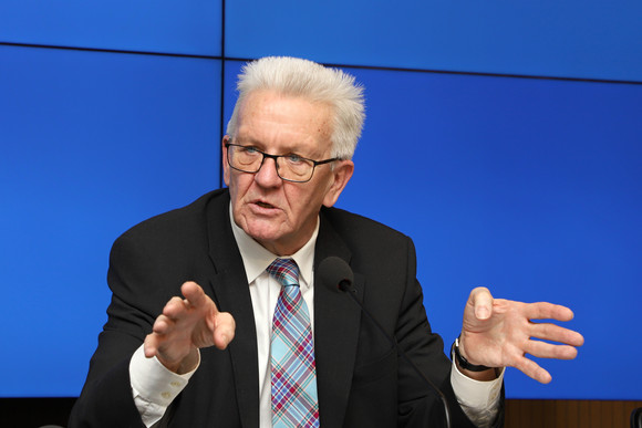 Ministerpräsident Winfried Kretschmann