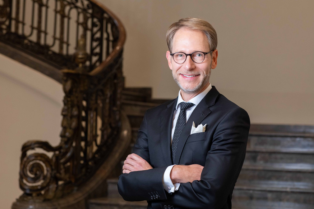 Dr. Florian Stegmann, Staatsminister und Chef der Staatskanzlei