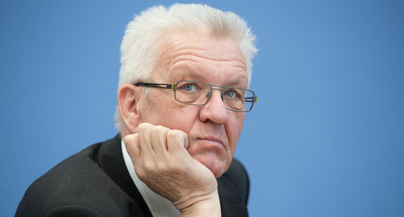 Ministerpräsident Winfried Kretschmann