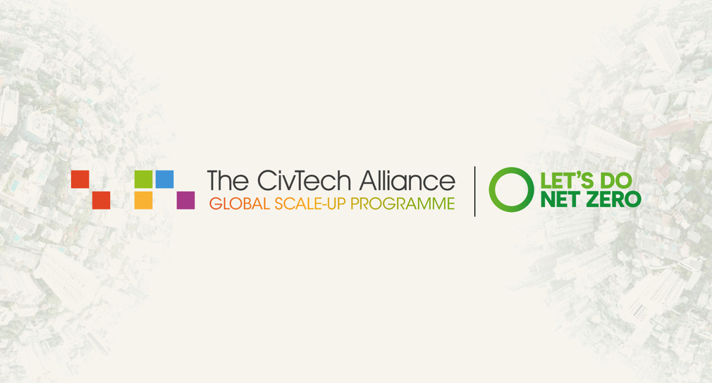 Das Wort-Bild-Logo des CivTech Alliance Global Scale-Up Programmes.