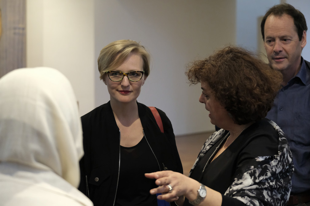 (Mitte) Dr. Franziska Brantner MdB, Initiatorin der Ausstellung in Berlin