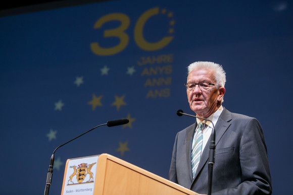 Ministerpräsident Winfried Kretschmann