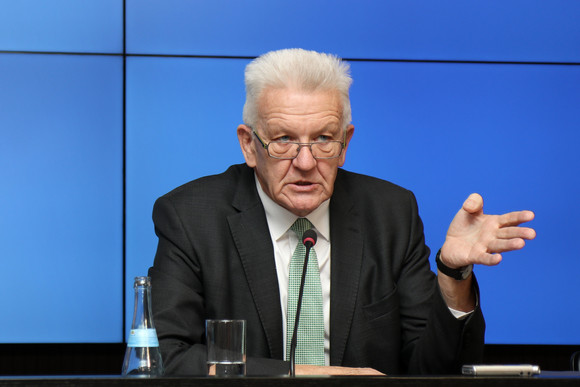 Ministerpräsident Winfried Kretschmann