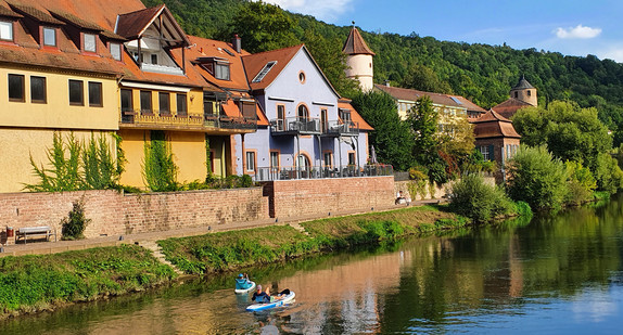 Tauberufer in Wertheim