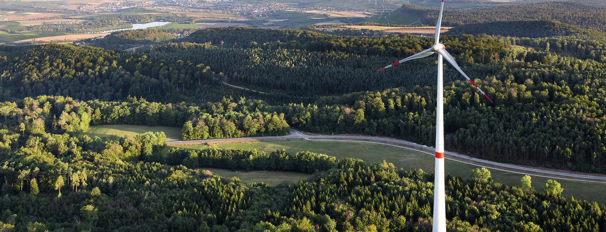 Windkraftanlage Horkenheim. (Bild: Kevin Bitz / Umweltministerium Baden-Württemberg)
