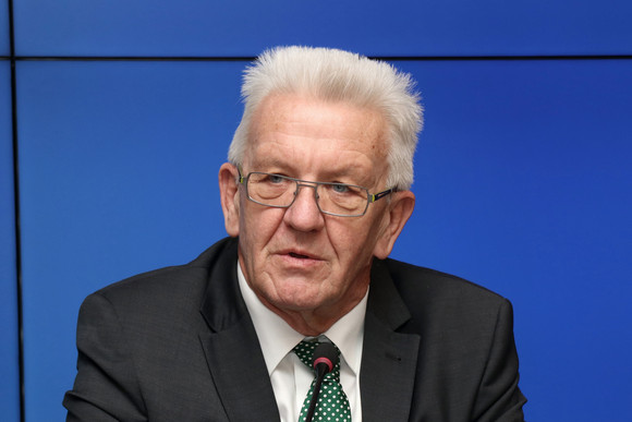 Ministerpräsident Winfried Kretschmann