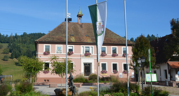 Rathausplatz Unterharmersbach in Zell am Harmersbach