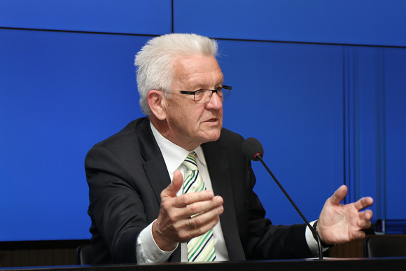 Ministerpräsident Winfried Kretschmann