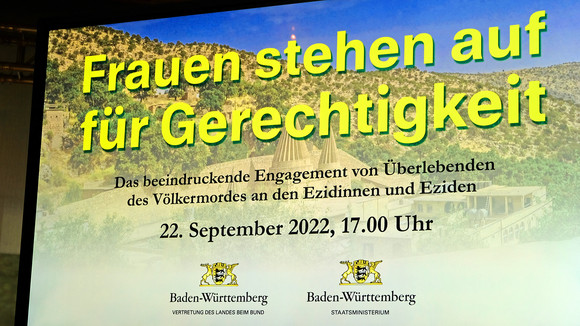 Frauen stehen auf für Gerechtigkeit, Diskussionsveranstaltung am 22.09.2022