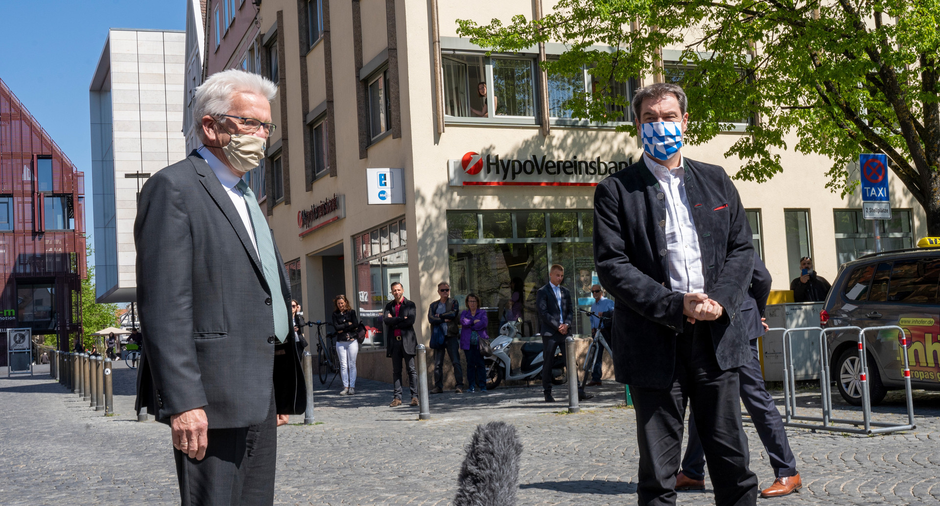 Ministerpräsident Winfried Kretschmann (l.) und der bayerische Ministerpräsident Markus Söder (r.) (Bild: Staatsministerium Baden-Württemberg)