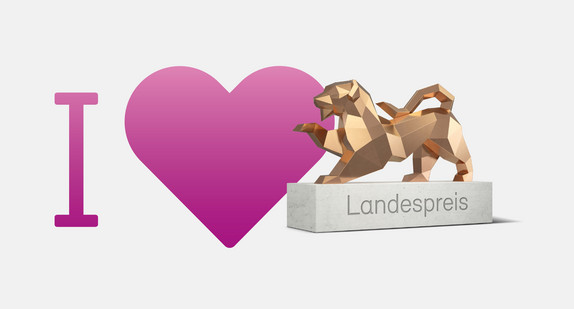 Logo des Landespreises 2020 für junge Unternehmen. (Bild: L-Bank)