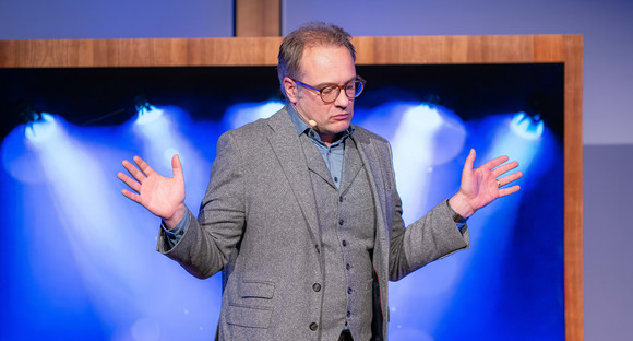 Kabarettist René Sydow