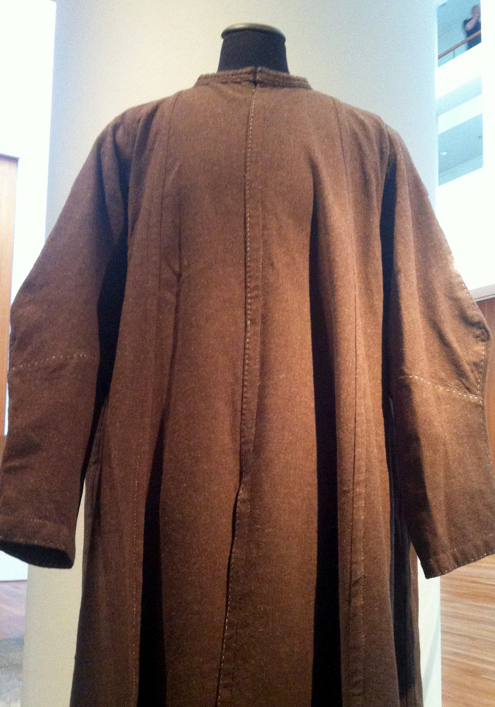 Rekonstruktion einer „Schecke“, Oberbekleidung, wie sie von Jan Hus getragen wurde