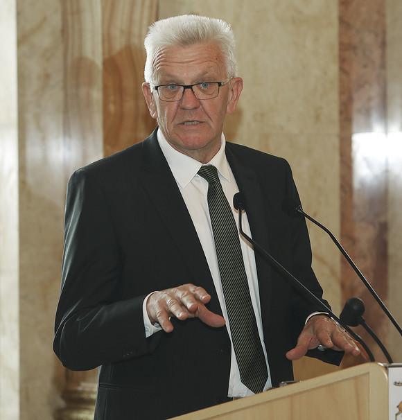 Ministerpräsident Winfried Kretschmann