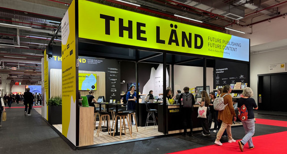 Der Gemeinschaftsstand auf der Frankfurter Buchmesse