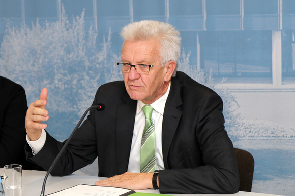 Ministerpräsident Winfried Kretschmann