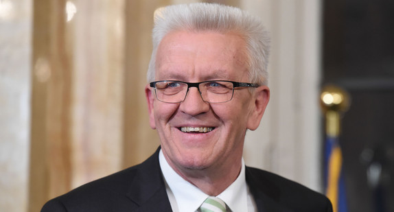 Ministerpräsident Winfried Kretschmann (Bild: © dpa)