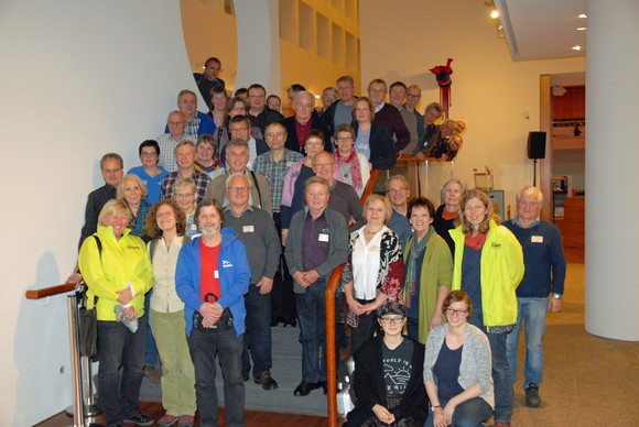 Naturschutz BUND und NABU auf Informationsbesuch in Berlin Besuchergruppe am 05.12.2018