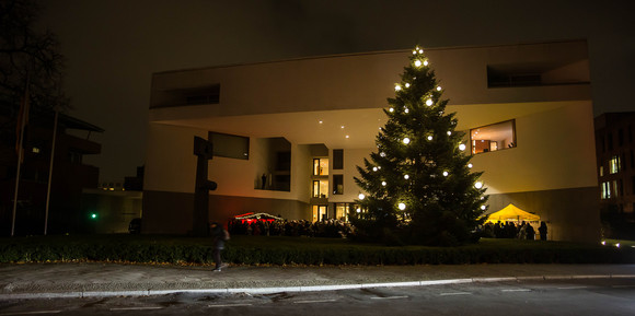  Weihnachtliche Stimmung am Berliner Tiergarten.