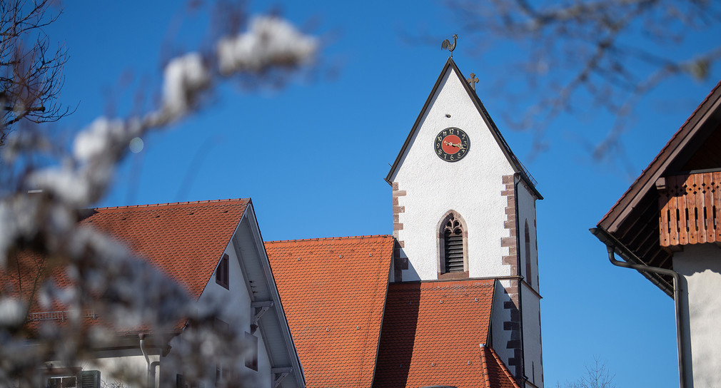 Kirche in Mönchweiler (Bild: © picture alliance/Sebastian Gollnow/dpa)