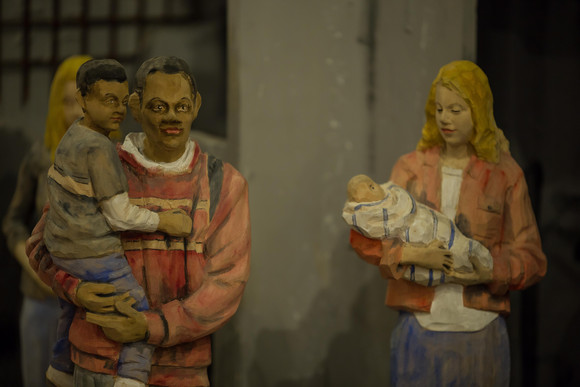 „Krippen im Wandel der Zeit“ Krippenausstellung in der Landesvertretung Impressionen von der Krippenausstellung