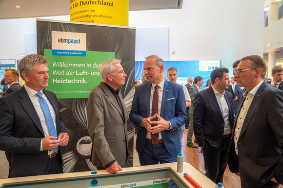 Landtagspräsident Thomas Strobl im Gespräch