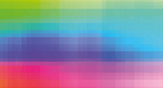 Collage aus verschiedenen Farben