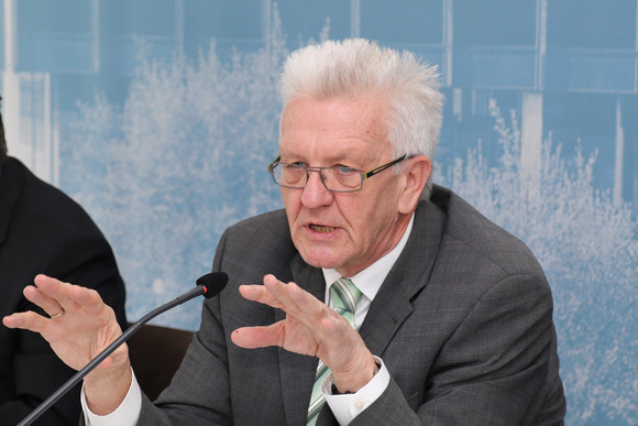 Ministerpräsident Winfried Kretschmann