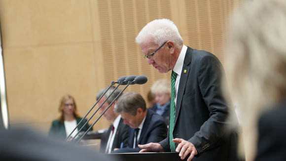 Ministerpräsident Winfried Kretschmann