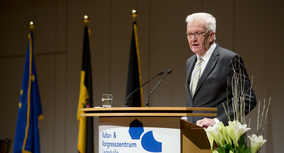 Ministerpräsident Winfried Kretschmann
