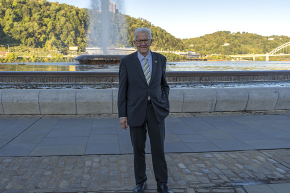 Ministerpräsident Winfried Kretschmann in Pittsburgh