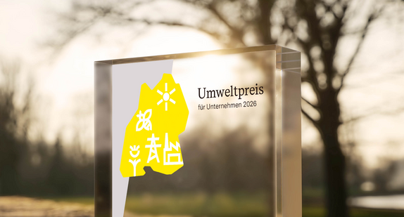 Umweltpreis für Unternehmen 2026: Preisgegenstand ohne die Aufschrift „Die Preisträger“