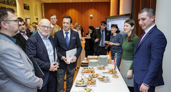 11. Donausalon in der Landesvertretung Baden Wuerttemberg am 5. März 2026