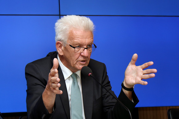 Ministerpräsident Winfried Kretschmann