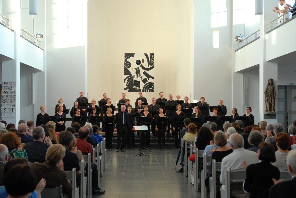 SWR-Vokalensemble Stuttgart in der St. Mätthäuskirche in Berlin