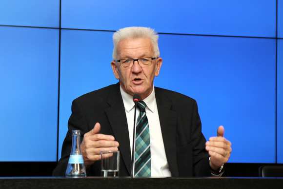 Ministerpräsident Winfried Kretschmann