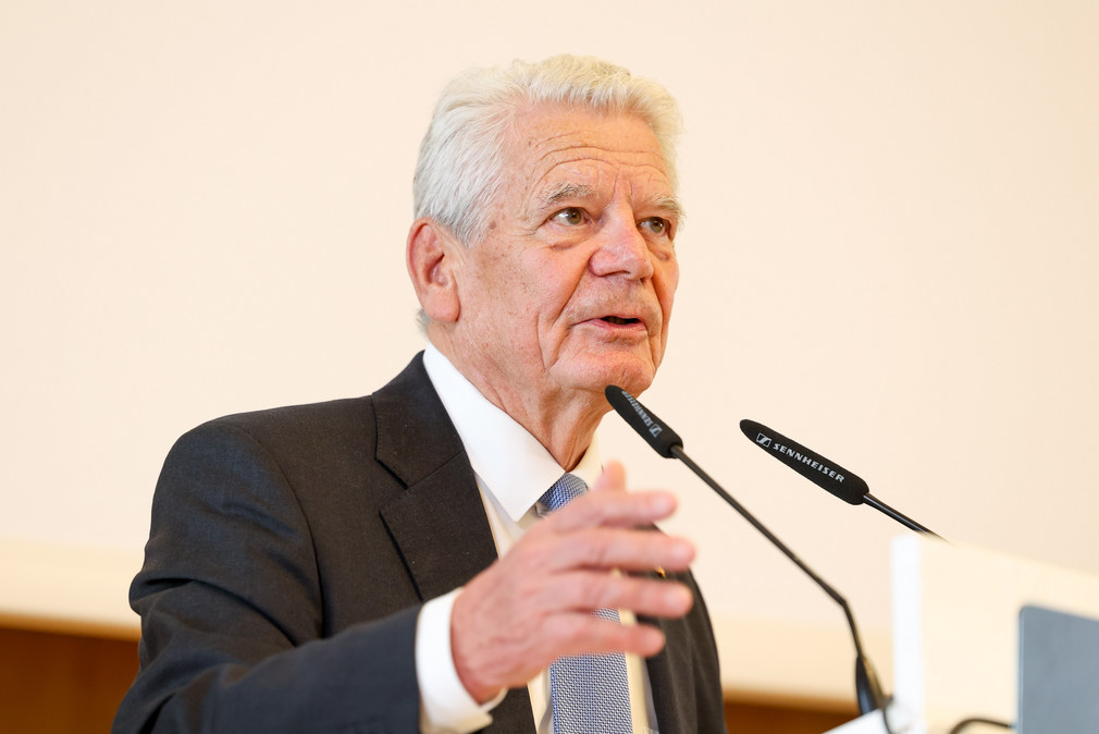 Ansprache des ehemaligen Bundespräsidenten Joachim Gauck
