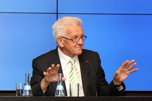 Ministerpräsident Winfried Kretschmann