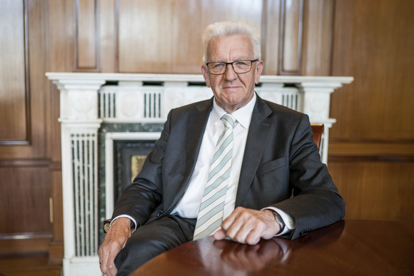 Ministerpräsident Winfried Kretschmann