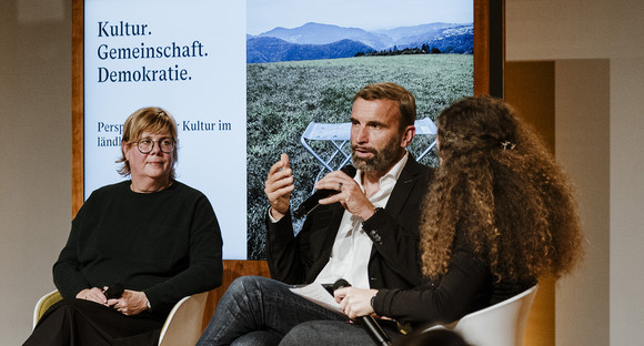 V.l.n.r.: Kirsten Haß, Arnd Heuwinkel und Shelly Kupferberg