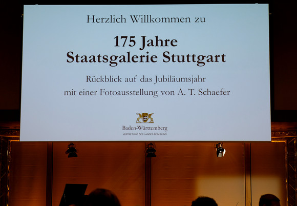 175 Jahre Jubiläum Staatsgalerie Stuttgart zeigt Ausstellung in Berlin Ausstellungseröffnung in Berlin