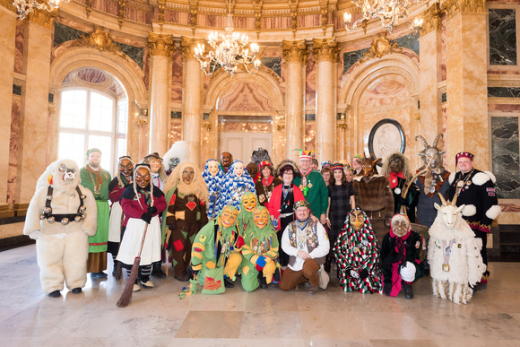 Gruppenbild mit dem Alemannischen Narrenring