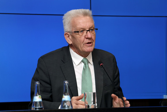 Ministerpräsident Winfried Kretschmann