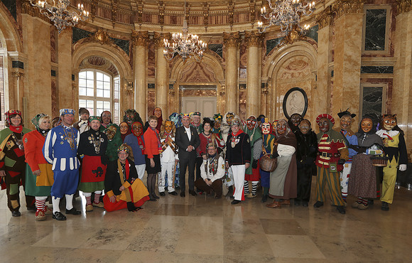 Gruppenbild mit dem Alemannischen Narrenring