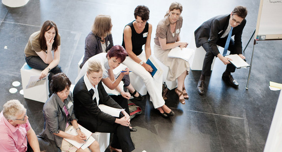 Diskussionen auf dem Kongress für Beteiligung (Bild: © Mario Wezel)